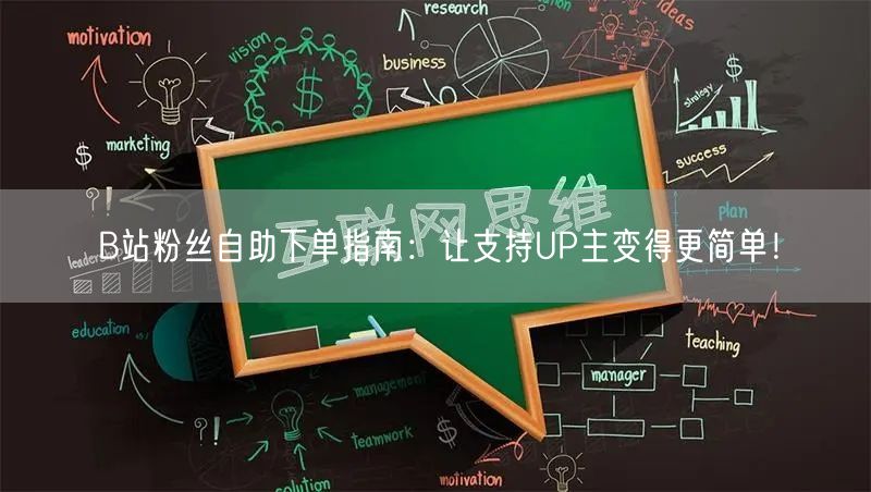 B站粉丝自助下单指南：让支持UP主变得更简单！