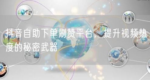 抖音自助下单刷赞平台,提升视频热度的秘密武器
