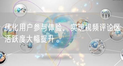 优化用户参与体验，实现视频评论区活跃度大幅提升。