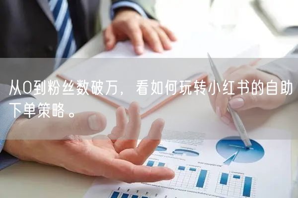 从0到粉丝数破万，看如何玩转小红书的自助下单策略。