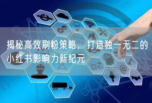 揭秘高效刷粉策略,打造独一无二的小红书影响力新纪元