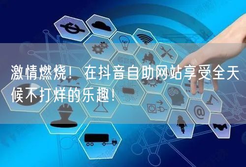 激情燃烧!在抖音自助网站享受全天候不打烊的乐趣!
